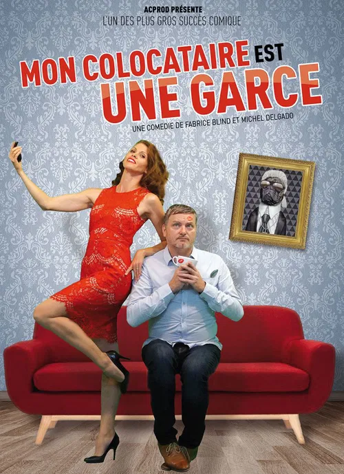 Affiche de Mon colocataire est une garce
