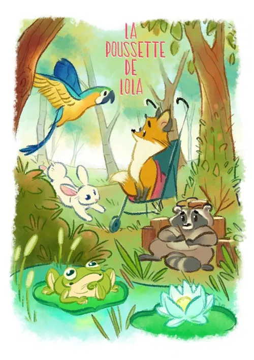 Affiche de La poussette de Lola