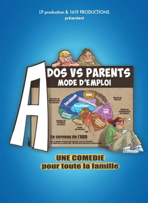 Affiche de Ados vs parents : mode d'emploi