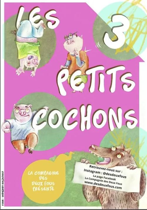 Affiche de Les trois petits cochons