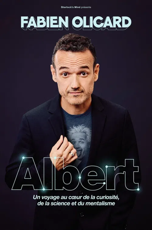 Affiche de Fabien Olicard dans Albert | Saint Brieuc