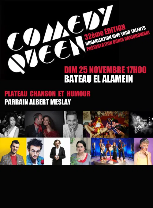 Affiche de Comedy Queen | 32ème édition