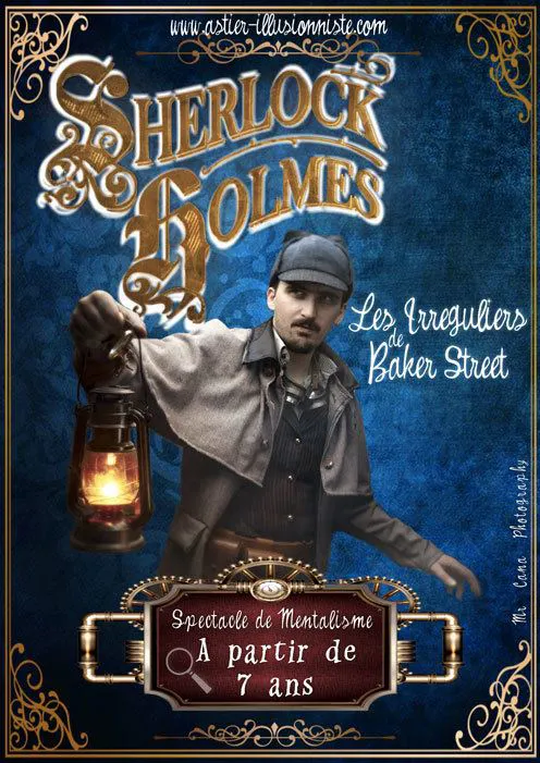 Affiche de Sherlock Holmes et les Irréguliers de Baker Street