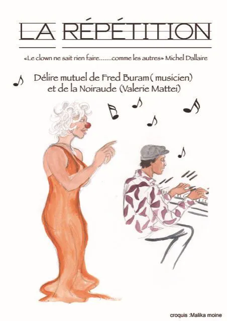 Affiche de La répétition