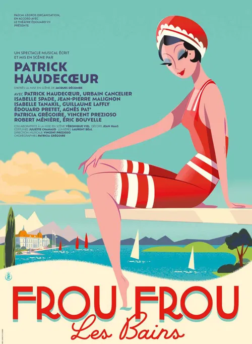 Affiche de Frou-Frou les Bains | de et avec Patrick Haudecoeur