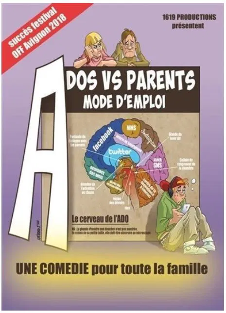 Affiche de Ados vs parents : mode d'emploi