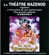 Grande matinée cabaret - 