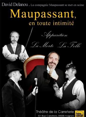 Affiche de Maupassant en toute intimité
