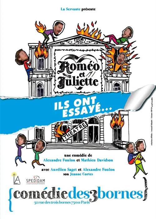 Affiche de Roméo et Juliette, ils ont essayé