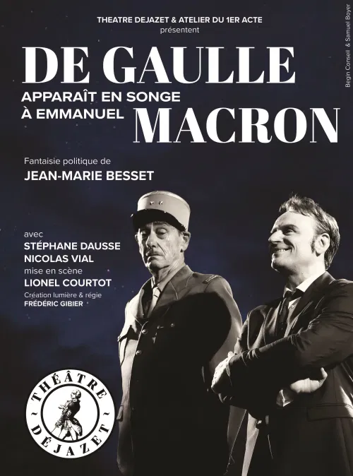 Affiche de De Gaulle apparaît en songe à Emmanuel Macron