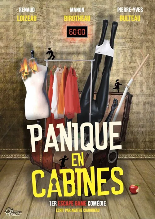 Affiche de Panique en cabines
