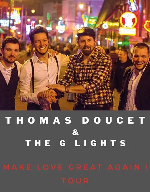 Affiche de Thomas Doucet & The G-Lights