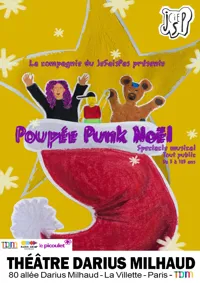 Affiche de Poupée Punk Noël