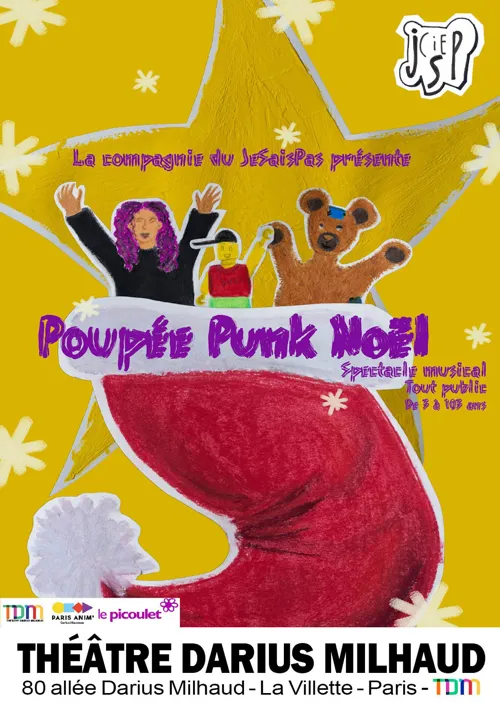 Affiche de Poupée Punk Noël