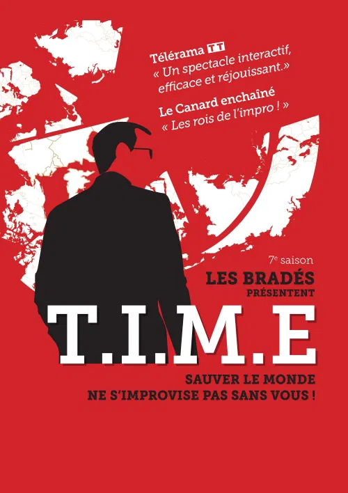 Affiche de TIME dans le spectacle d'improvisation explosif !