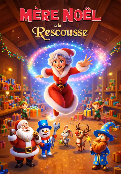 Affiche de Mère Noël à la rescousse