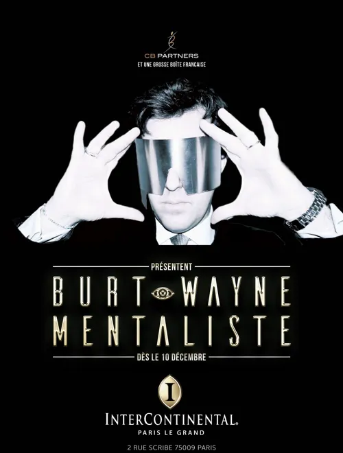 Affiche de Burt Wayne mentaliste dans Le salon fantastique