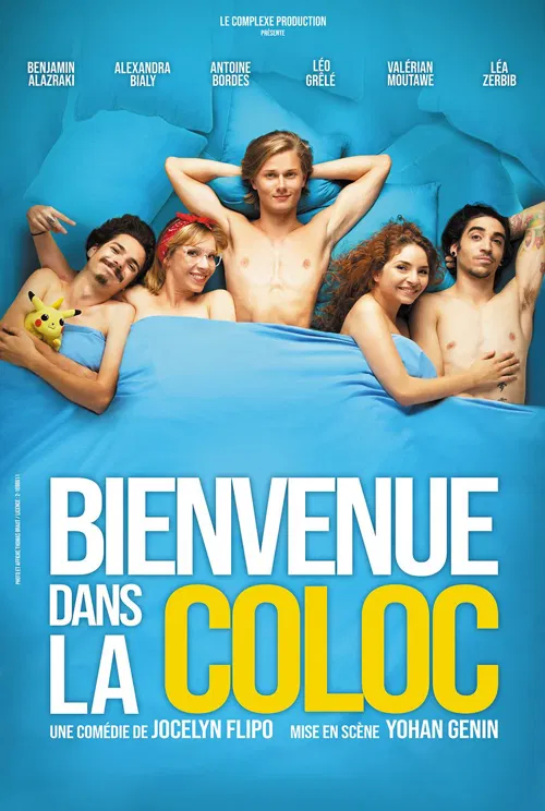 Affiche de Bienvenue dans la coloc