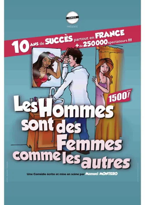 Affiche de Les hommes sont des femmes comme les autres