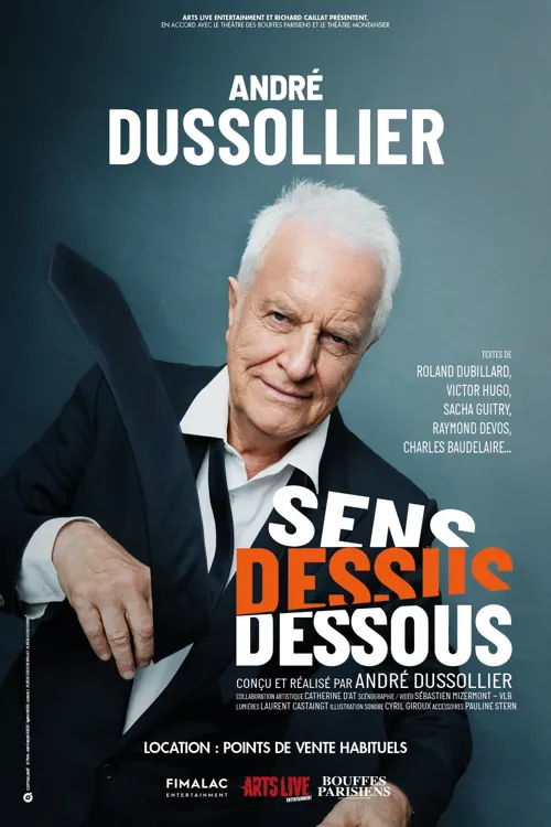 Affiche de André Dussollier dans Sens dessus dessous