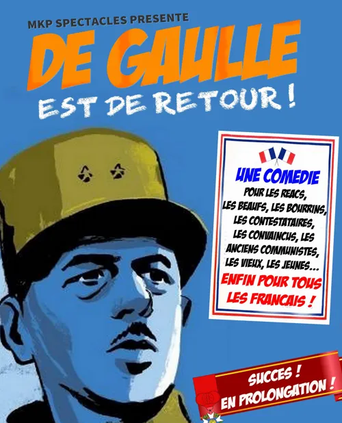 Affiche de De Gaulle est de Retour !