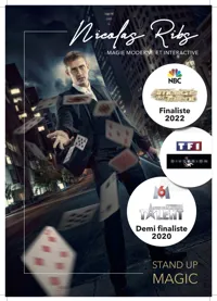 Nicolas Ribs dans Stand Up Magic - 