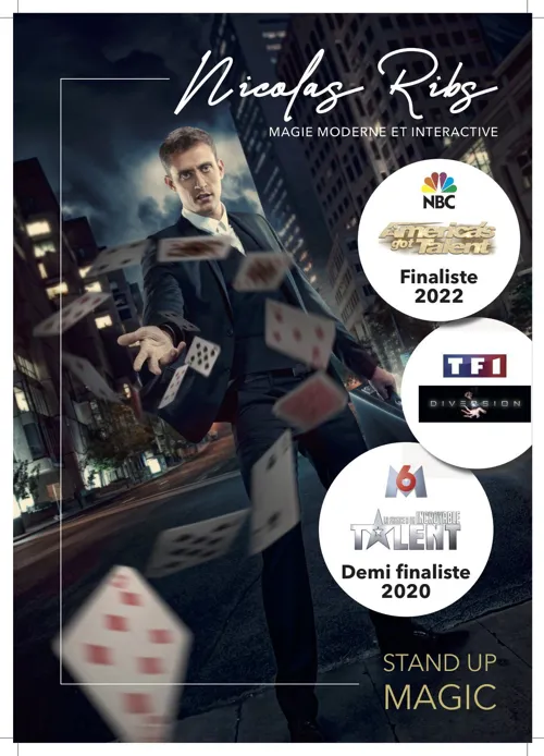 Affiche de Nicolas Ribs dans Stand Up Magic