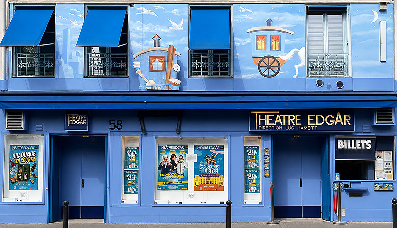 Illustration de la salle Théâtre Edgar