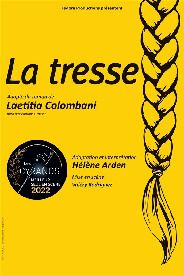 La tresse - Laetitia Colombani - Grasset Et Fasquelle - Grand
