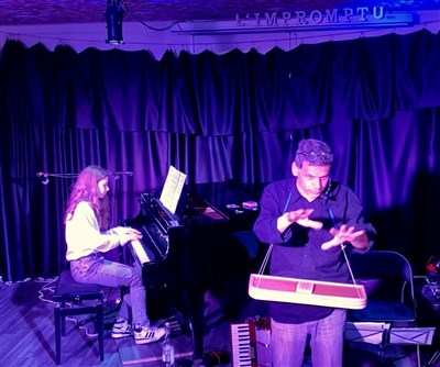 Photo 3 de Spectacle inclassable ! (chanson déjantée et piano acrobatique)