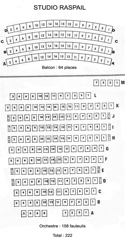 Plan de salle