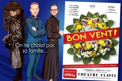 Bon Vent ! Tata Jeanette (Oncle Jean) et ses neveux: Benjamin et Dominique Figatelli