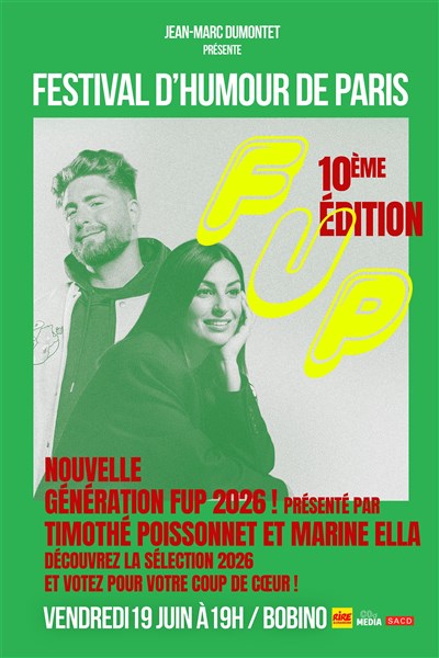 Photo 4 de Festival d'Humour de Paris 2026 le FUP