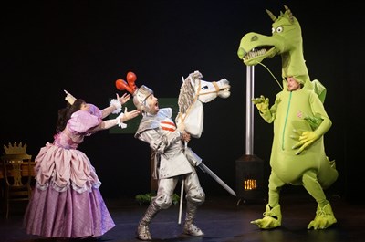 Photo 4 de Georges le Dragon, la princesse et le chevalier intrépide