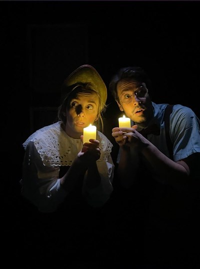 Pinocchio et Geppetto dans le Requin