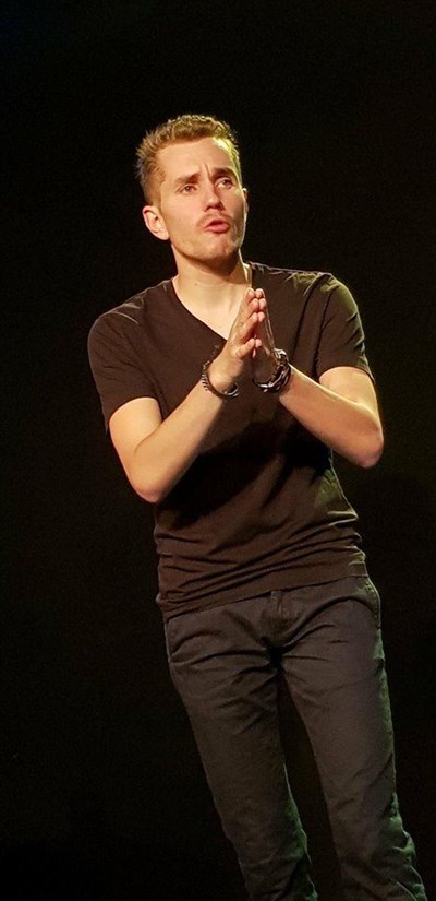 Olivier Thouret sur scène