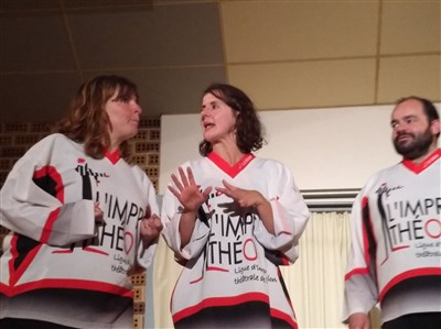 Photo 4 de Match d'impro Beauvais Improtheo