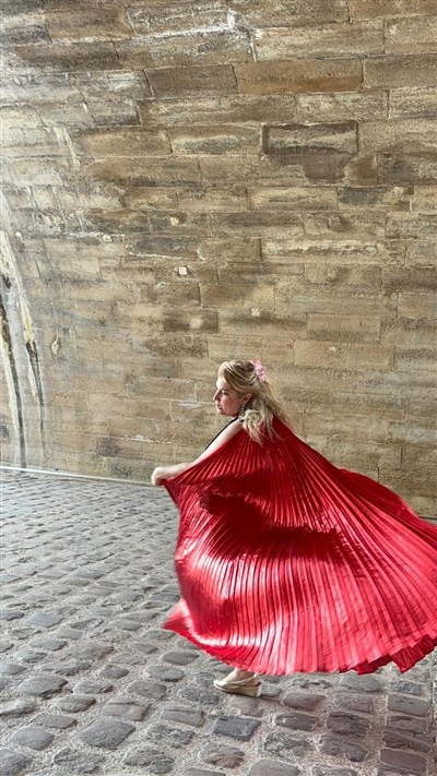 Veronica Antonelli visite chantée quais de Seine Ile de la cité 