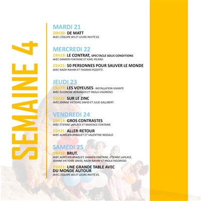 Semaine 4