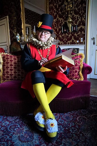 Pierre Mathues Prix Nobelge au Château de Louvignies