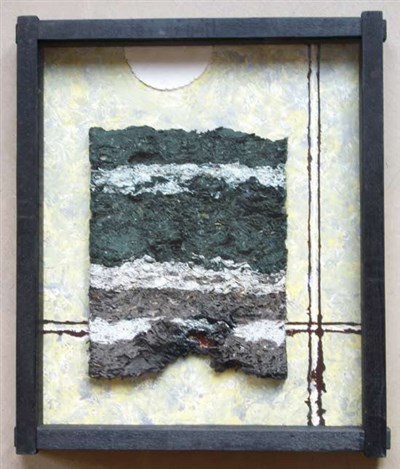 Gérard Eli, MOC 18 Technique mixte - 51 x 43 x 6 cm - Pièce unique
