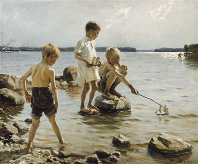 Photo 3 de Visite guidée Albert Edelfelt - Lumières de Finlande | Par Corinne Jager