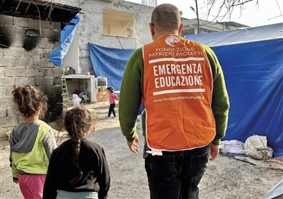 Soutien de la mission humanitaire de fondation Patrizio Paoletti en zone turco-syrienne post-séisme