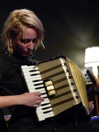 Photo 3 de Sanseverino et Lise Cabaret sur la même longueur d'onde