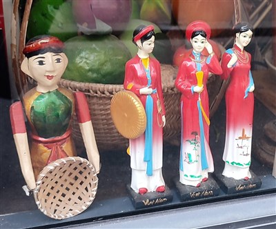 Dans une vitrine