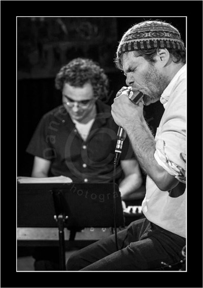 Karim Maurice (piano) et William Galison (Harmonica)