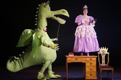 Photo 2 de Georges le Dragon, la princesse et le chevalier intrépide