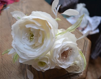 Atelier fleurs en soie