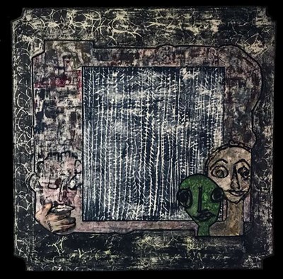 Jean-Jacques Laurent, xxx Technique mixte - 110 x 110 cm