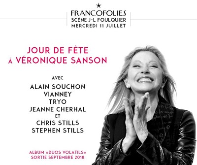 Photo 1 de Calogero + Jour de Fête à Veronique Sanson + Raphael + Loic Nottet | Festival Les Francofolies